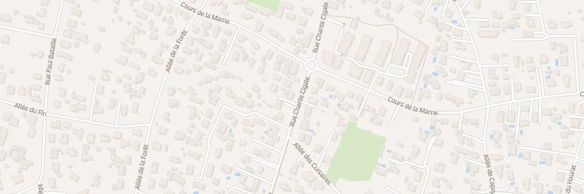 Plan du 26T Rue Chante Cigale à Gujan-Mestras