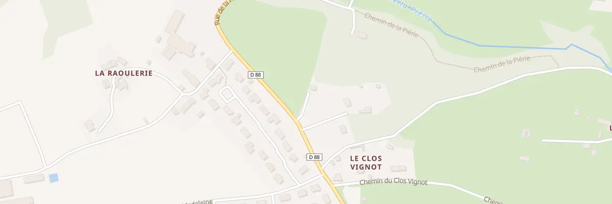 Plan du 400 Rue de la Planche du Bois à Saint-Lô