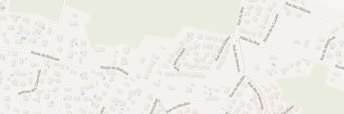 Plan du 265 Rue Saint-Hubert à Parentis-en-Born