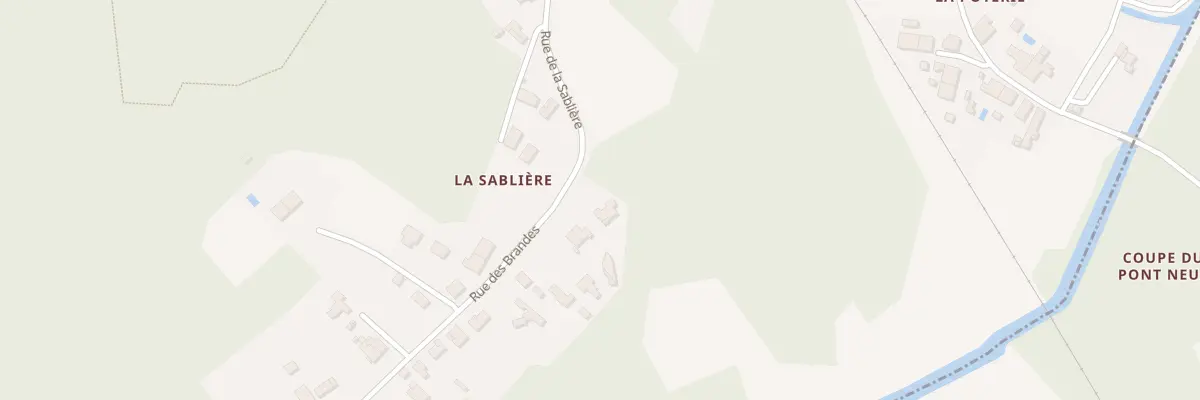 Plan du 1 Rue des Brandes à Chaillevette