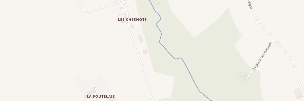 Plan du 2 Les Chesnots à Pontmain