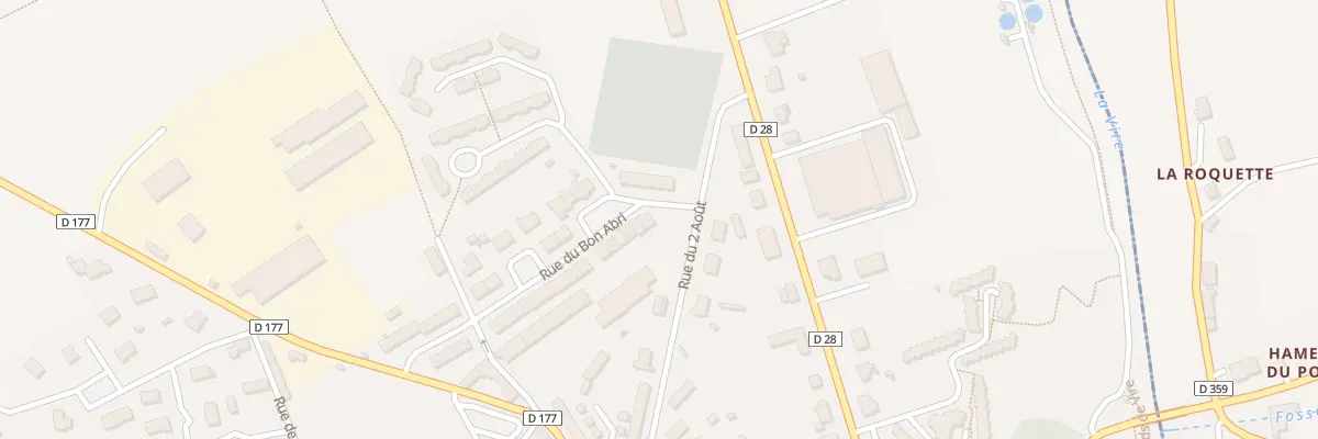 Plan du 1 Res du Bon Abri à Tessy-Bocage