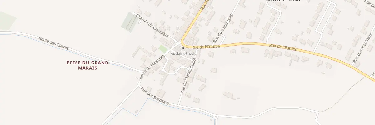 Plan du 13 Rue de l’Eglise à Saint-Froult