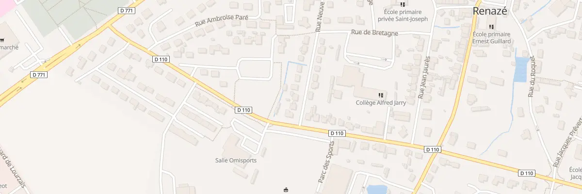 Plan du 4 Rue Neuve à Renazé
