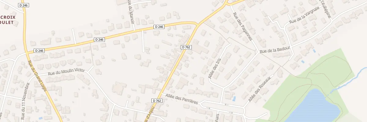 Plan du 56 Rue d’Anjou (Villedieu) à Beaupréau-en-Mauges