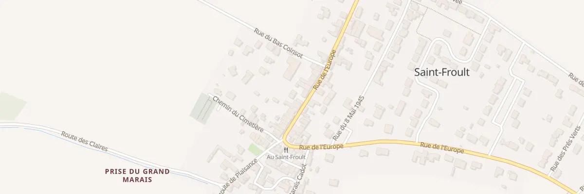 Plan du 40 Rue de l’Europe à Saint-Froult