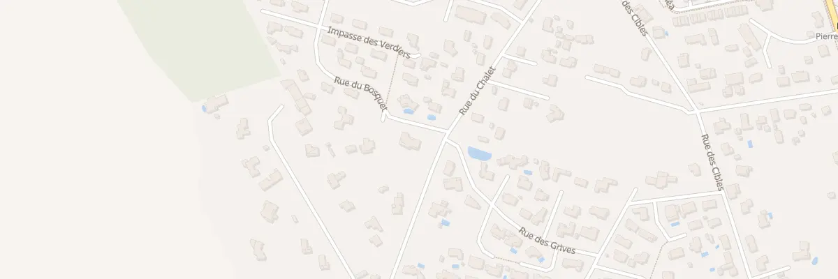 Plan du 9033 Rue du Chalet à Saint-Paul-lès-Dax