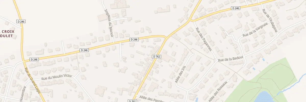 Plan du 71 Rue d’Anjou (Villedieu) à Beaupréau-en-Mauges