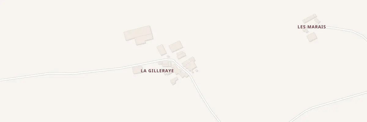 Plan du 2 La Gilleraye à Landivy