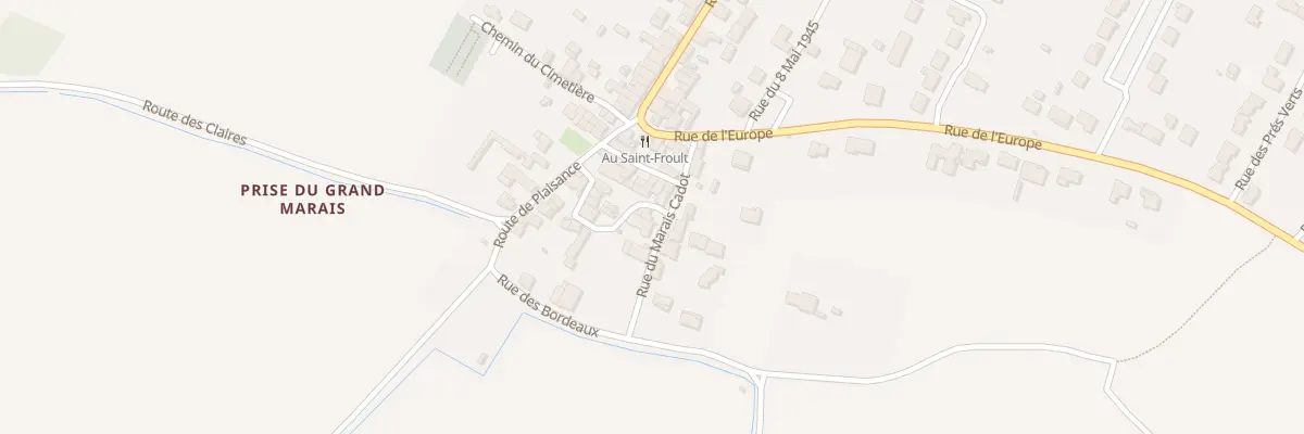 Plan du 10 Rue du Marais Cadot à Saint-Froult