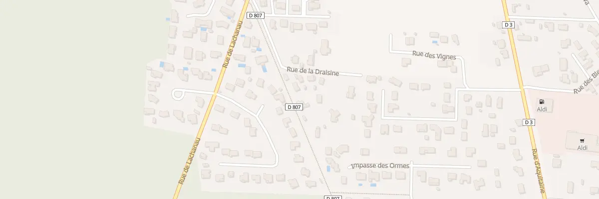 Plan du 2 Rue de la Draisine à Hourtin