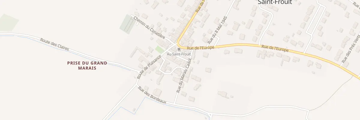 Plan du 10 Rue de l’Ancienne Cure à Saint-Froult