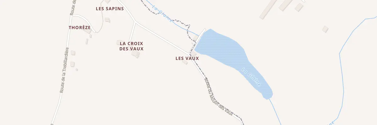 Plan du 5123 Le Moulin des Vaux au Loroux