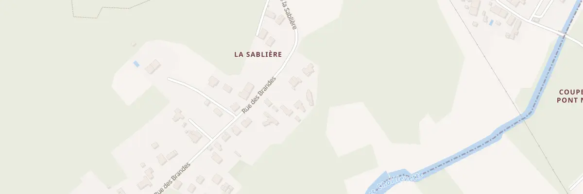 Plan du 7 Rue des Brandes à Chaillevette