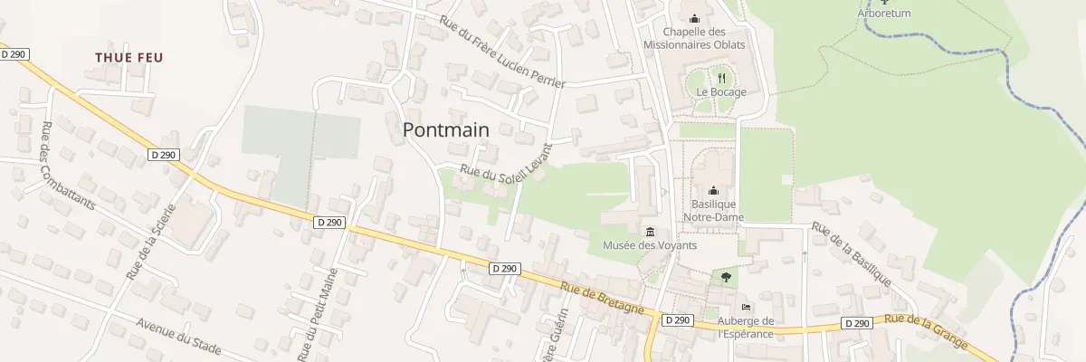 Plan du 1 Rue du Soleil Levant à Pontmain