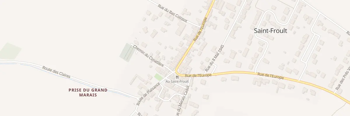 Plan du 48 Rue de l’Europe à Saint-Froult