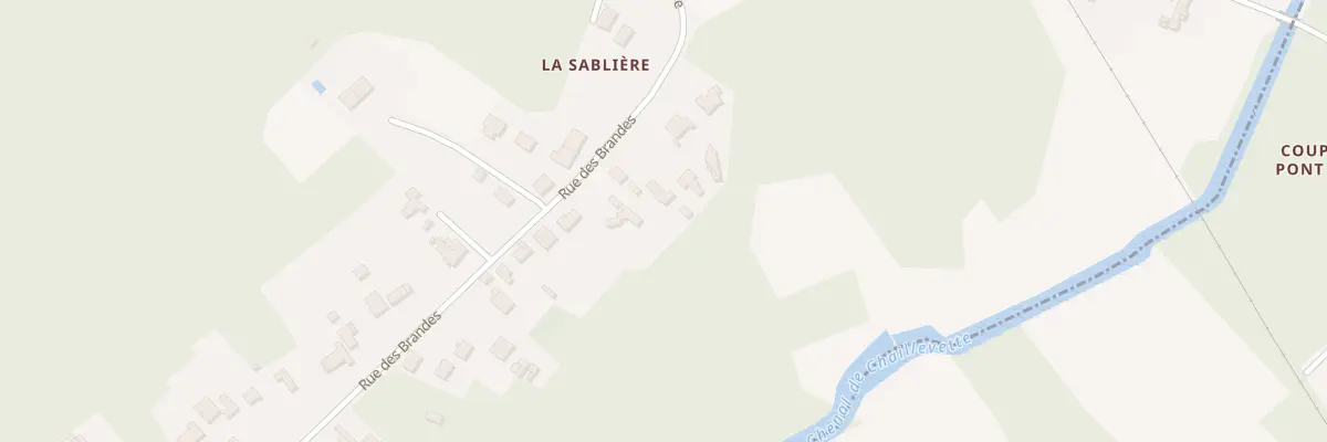 Plan du 11 Rue des Brandes à Chaillevette