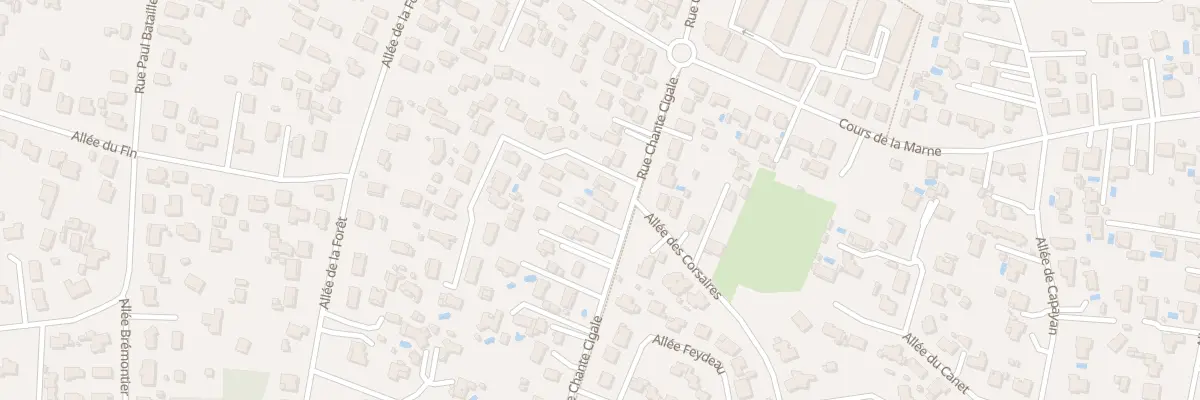 Plan du 38 Rue Chante Cigale à Gujan-Mestras