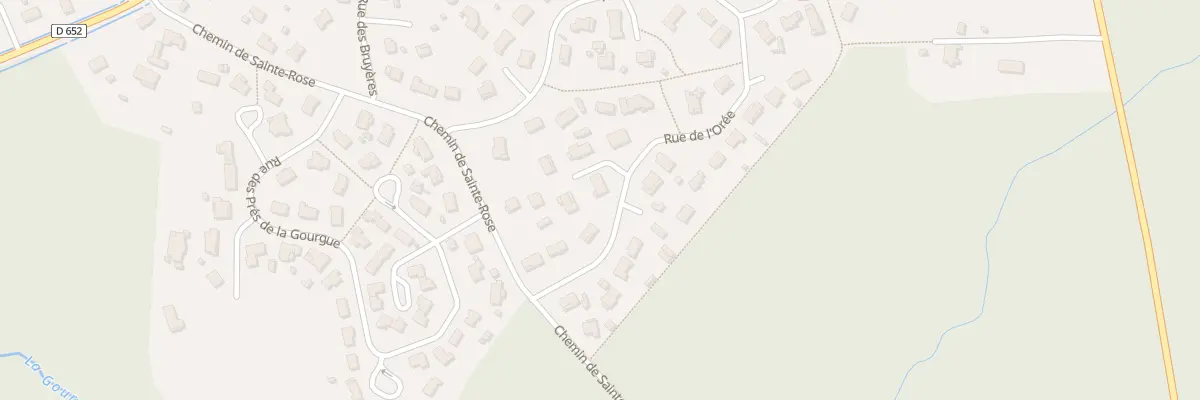 Plan du 534 Rue de l’Orée à Sanguinet
