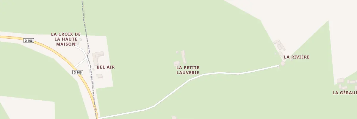 Plan du 17 La Petite Lauverie à Bourgon