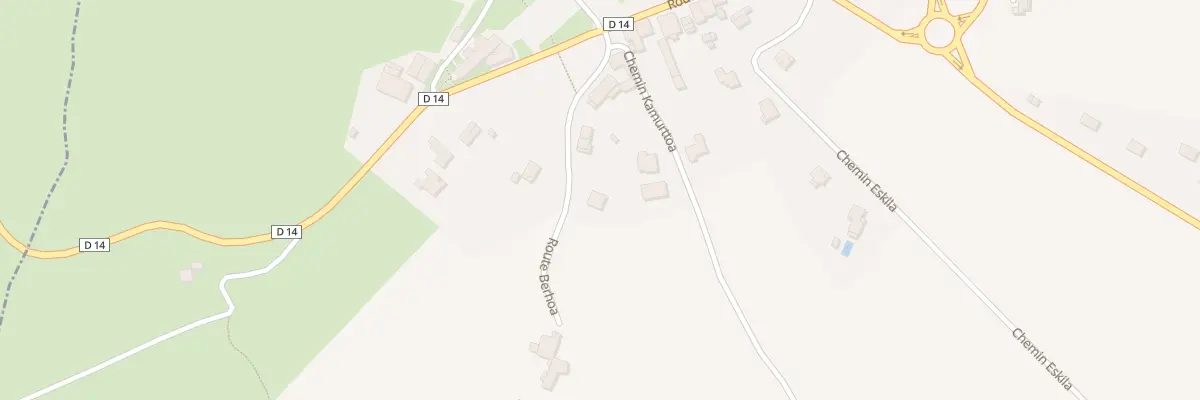 Plan du 139 Rte de Berhoa à Garris