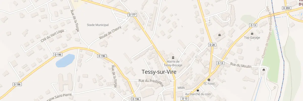 Plan du 11 Pl Jean-Claude Lemoine à Tessy-Bocage