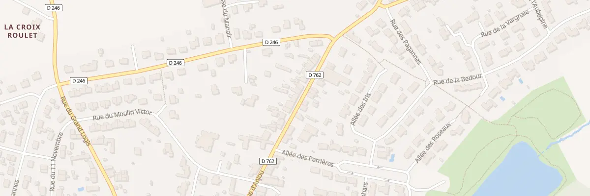 Plan du 57 Rue d’Anjou (Villedieu) à Beaupréau-en-Mauges