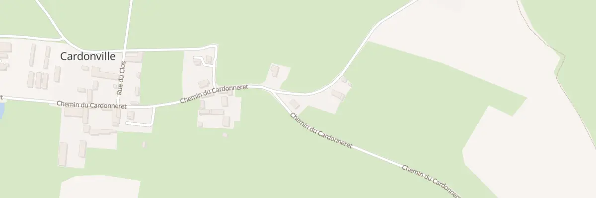 Plan du 1 La Haie de Buis à Cardonville