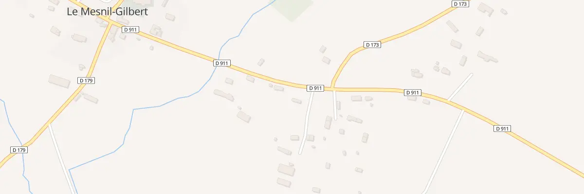 Plan du 14 Rte de la Vallée au Mesnil-Gilbert