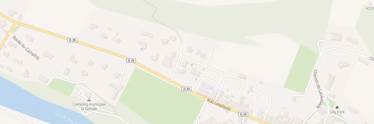 Plan du 52 Chem Houn de Madaoune à Sorde-l’Abbaye
