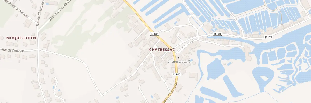 Plan du 14 Pas de la Vinaigrerie à Chaillevette