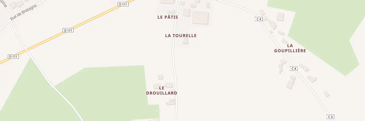 Plan du 5174 La Tourelle à Bréal-sous-Vitré