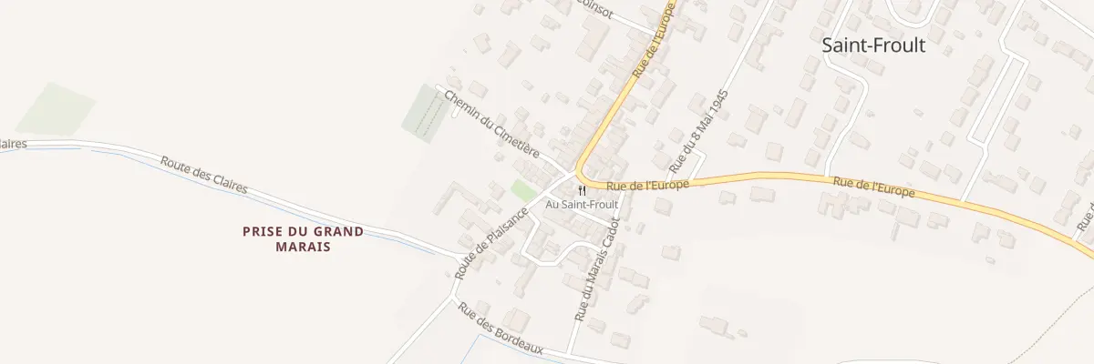 Plan du 4 Rte de Plaisance à Saint-Froult