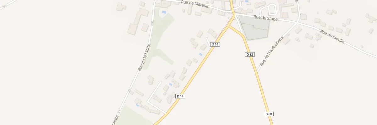 Plan du 18 Rue du portail à Saint-Aubin-la-Plaine