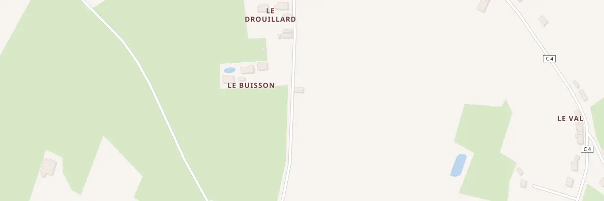 Plan du 5026 Le Drouillard à Bréal-sous-Vitré