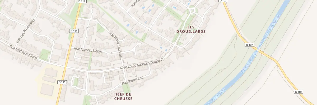 Plan du 18 All Louis Audouin Dubreuil à Dompierre-sur-Mer