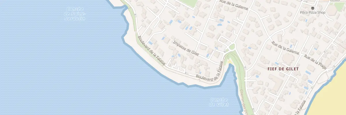 Plan du 91 Bd de la Falaise à Vaux-sur-Mer