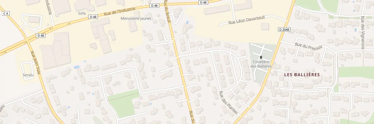 Plan du 14 Rue du Breuil à Mouchamps