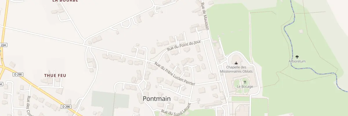 Plan du 5 Rue du Point du Jour à Pontmain