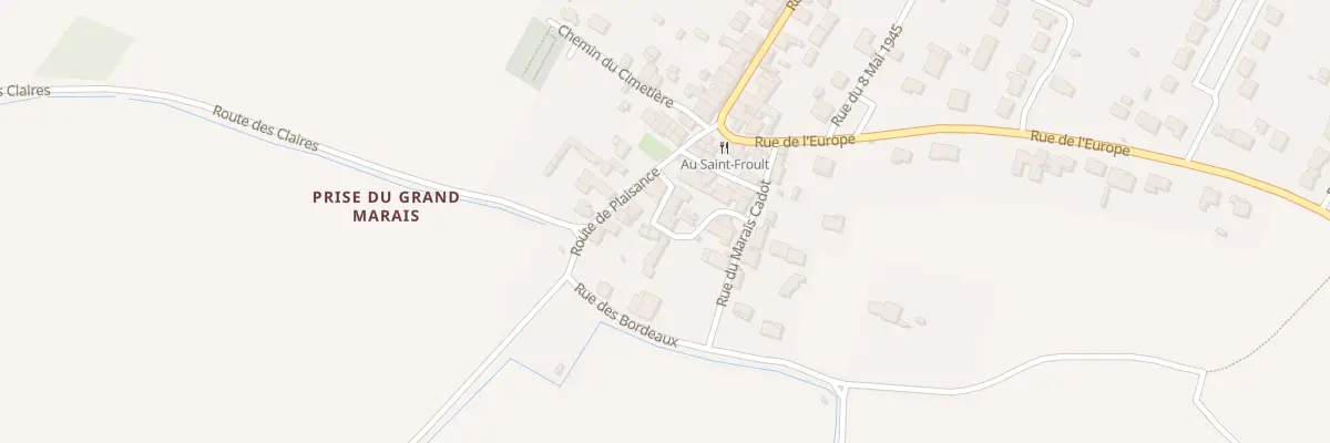 Plan du 5 Rue de l’Eglise à Saint-Froult