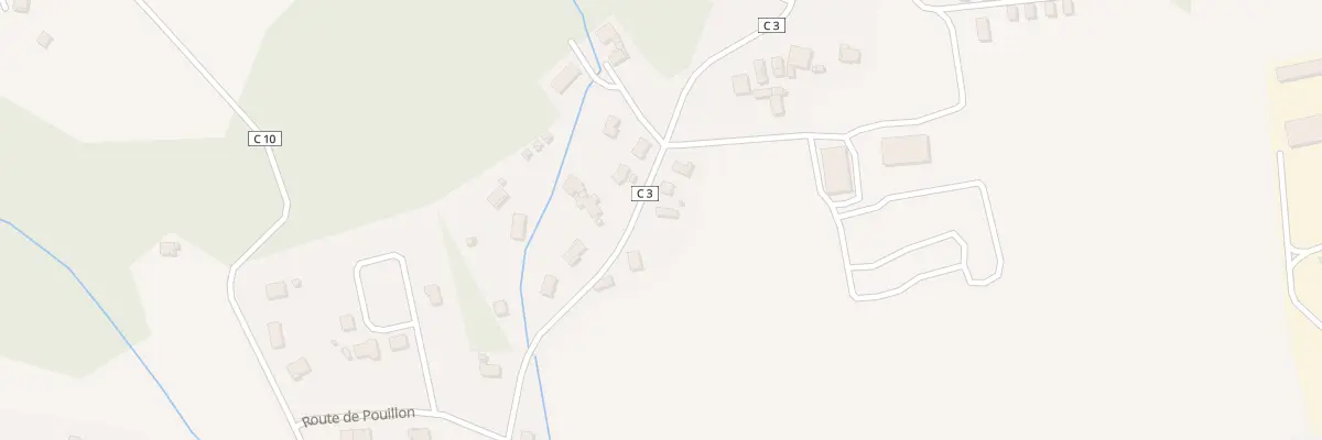 Plan du 320 Rte de Pouillon à Cauneille
