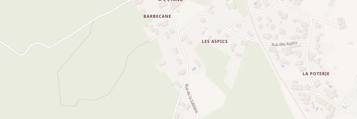 Plan du 10 Rue de la Sablière à Chaillevette