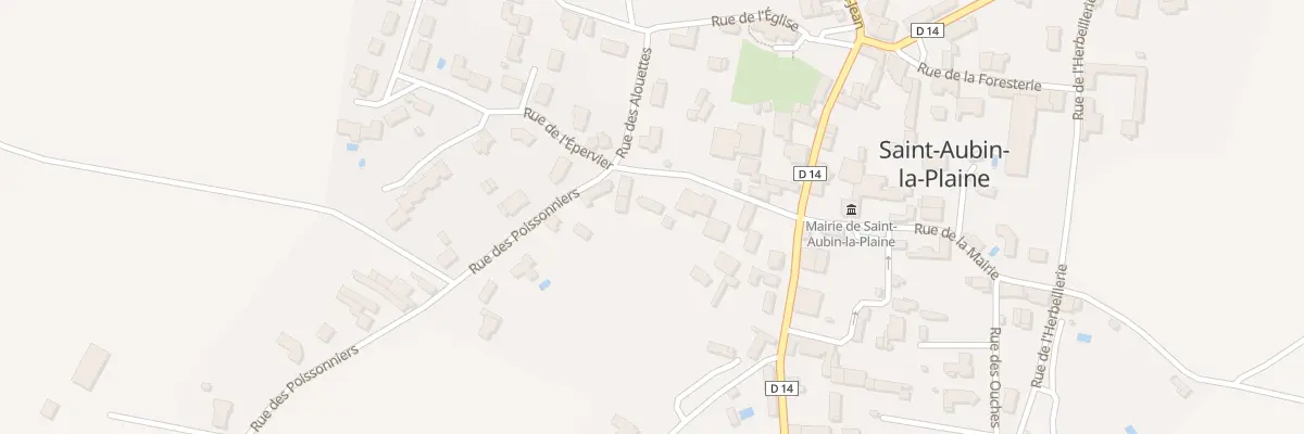 Plan du 7 Rue de la boulangerie à Saint-Aubin-la-Plaine