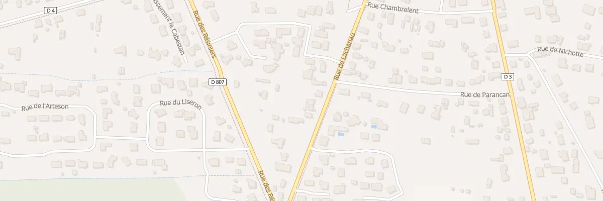 Plan du 29 Rue de Lachanau à Hourtin
