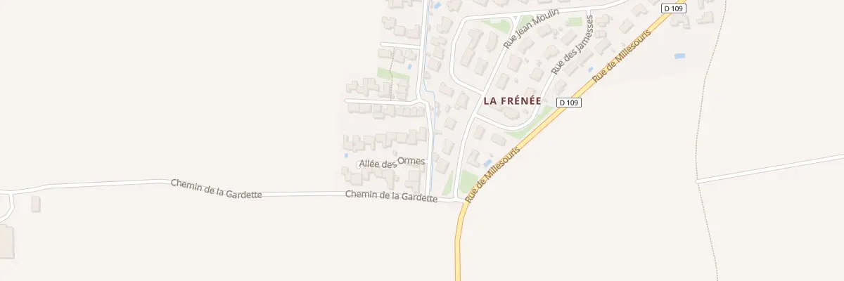 Plan du 2 All des Ormes à Salles-sur-Mer