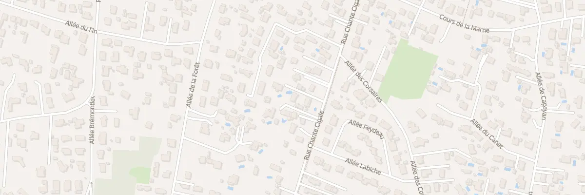 Plan du 46B Rue Chante Cigale à Gujan-Mestras