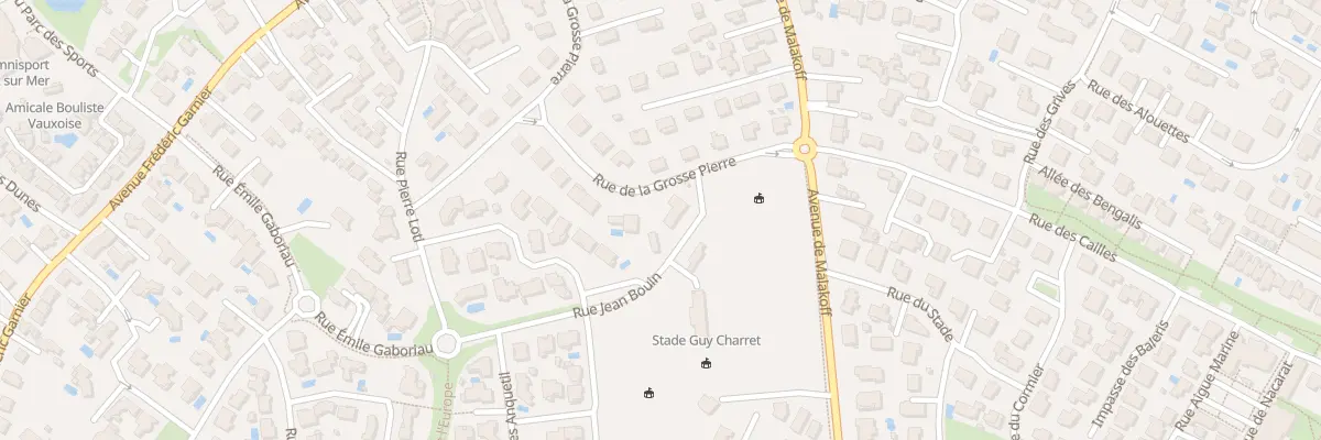 Plan du 8 Rue de la Grosse Pierre à Vaux-sur-Mer