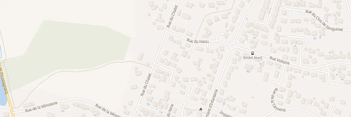 Plan du 242 Rue du Chalet à Saint-Paul-lès-Dax