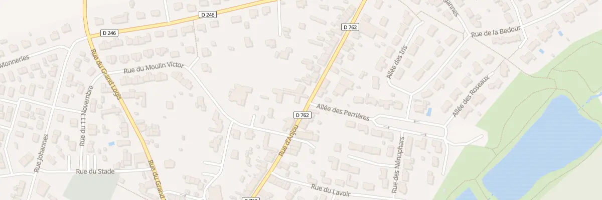 Plan du 39 Rue d’Anjou (Villedieu) à Beaupréau-en-Mauges