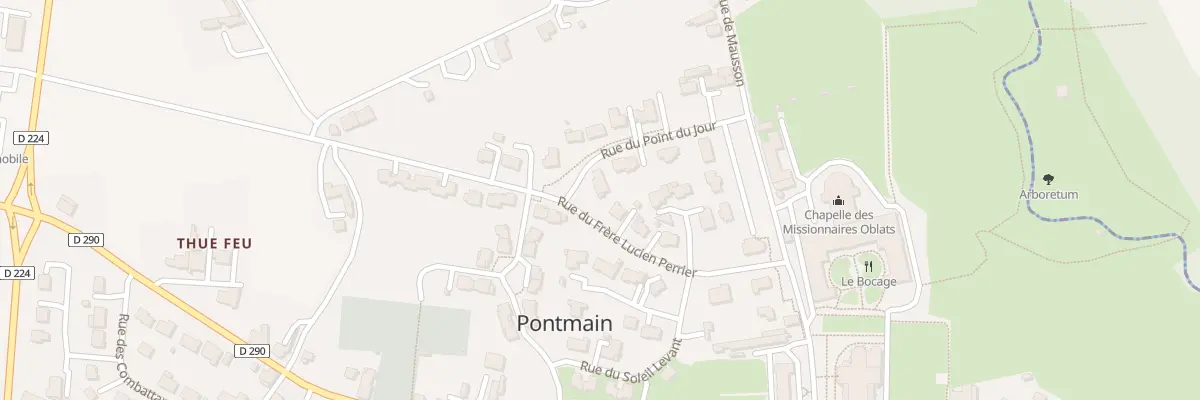 Plan du 7 Rue du Point du Jour à Pontmain